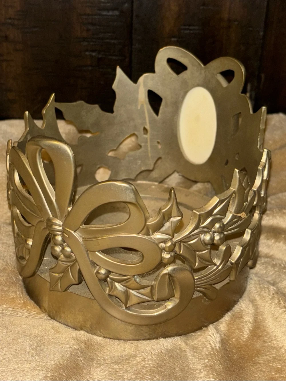 Lenox Winter Greetings Cardinal Votive Candle Holder Replacement.